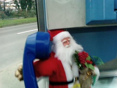 p�re no�l au tel